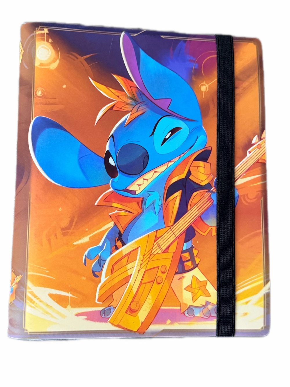 Disney Lorcana Stitch Rockstar Binder